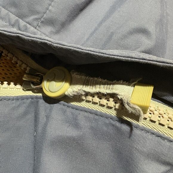 Burton Ronin Ski Jacket Gray Black Snowboarding Mens M Stained 90s Y2K Retro - Picture 9 of 13